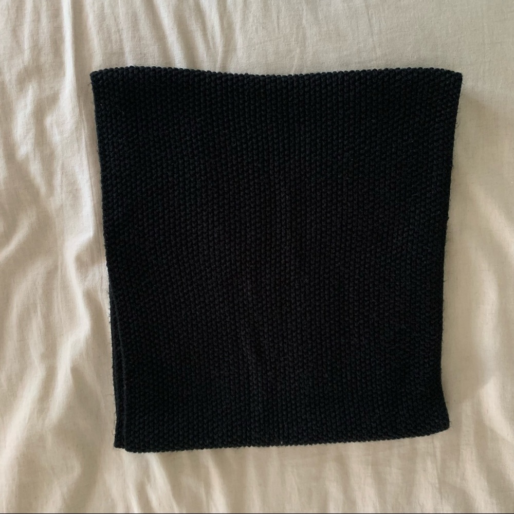 Black Infinity Scarf